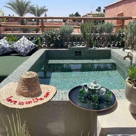 Riad Ptit Kech, Bassin Terrasse - Petits Dejeuners Marrákes Kültér fotó